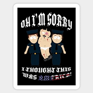 SOUTH PARK | RANDY MARSH | I THOUGT THIS WAS AMERICA Sticker